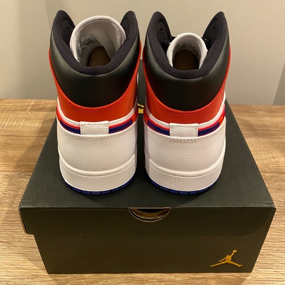 SOLD! Jordan 1 Mid: Multi-Color Swoosh - Picture 5 of 7